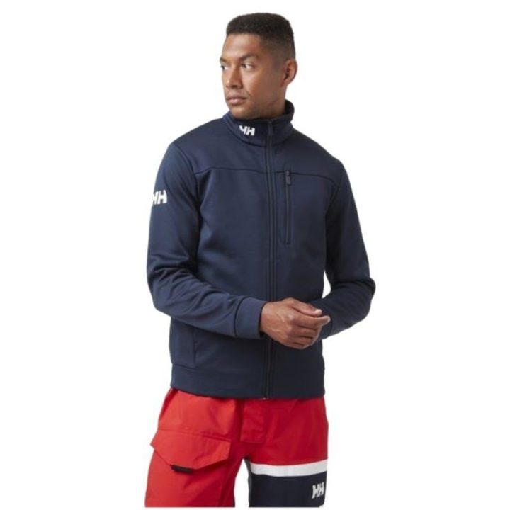 Vyriška striukė su aukšta apykakle Helly Hansen Crew Fleece, tamsiai mėlyna