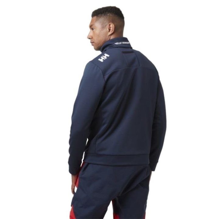 Vyriška striukė su aukšta apykakle Helly Hansen Crew Fleece, tamsiai mėlyna