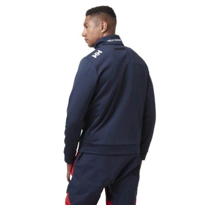 Vyriška striukė su aukšta apykakle Helly Hansen Crew Fleece, tamsiai mėlyna