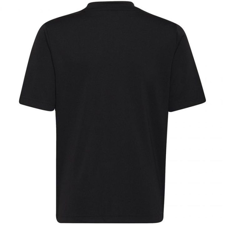 Vaikiški marškinėliai adidas Entrada 22 Graphic Jersey, juodi ir balti