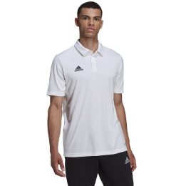 Vyriški polo marškinėliai adidas Entrada 22, balti