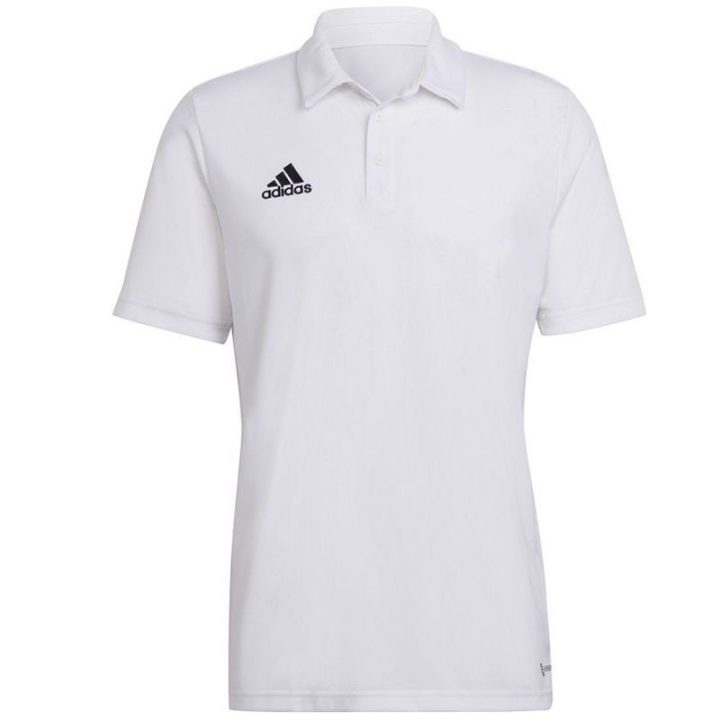 Vyriški polo marškinėliai adidas Entrada 22, balti