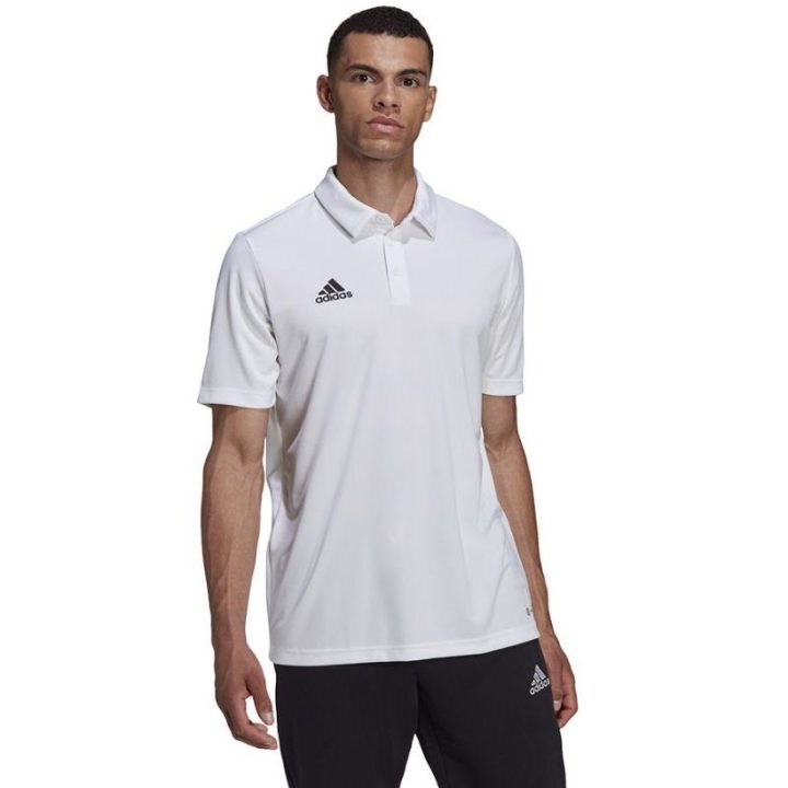 Vyriški polo marškinėliai adidas Entrada 22, balti