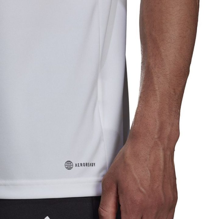 Vyriški polo marškinėliai adidas Entrada 22, balti