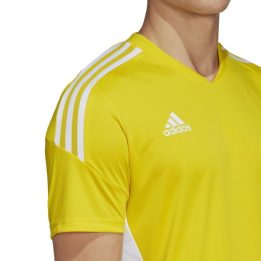 Vyriški futbolo marškinėliai adidas Condivo 22, geltoni