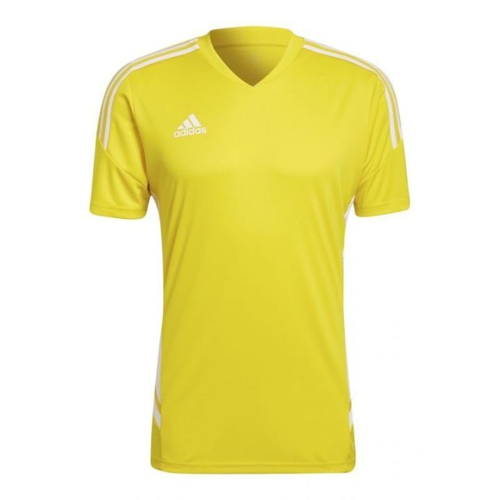 Vyriški futbolo marškinėliai adidas Condivo 22, geltoni