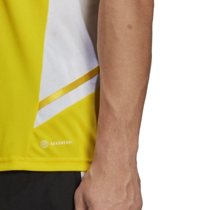 Vyriški futbolo marškinėliai adidas Condivo 22, geltoni