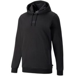 Vyriškas medvilninis džemperis su gobtuvu Puma Modern Basics, juodas