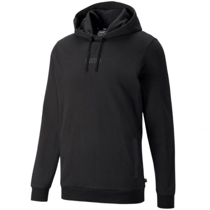 Vyriškas medvilninis džemperis su gobtuvu Puma Modern Basics, juodas