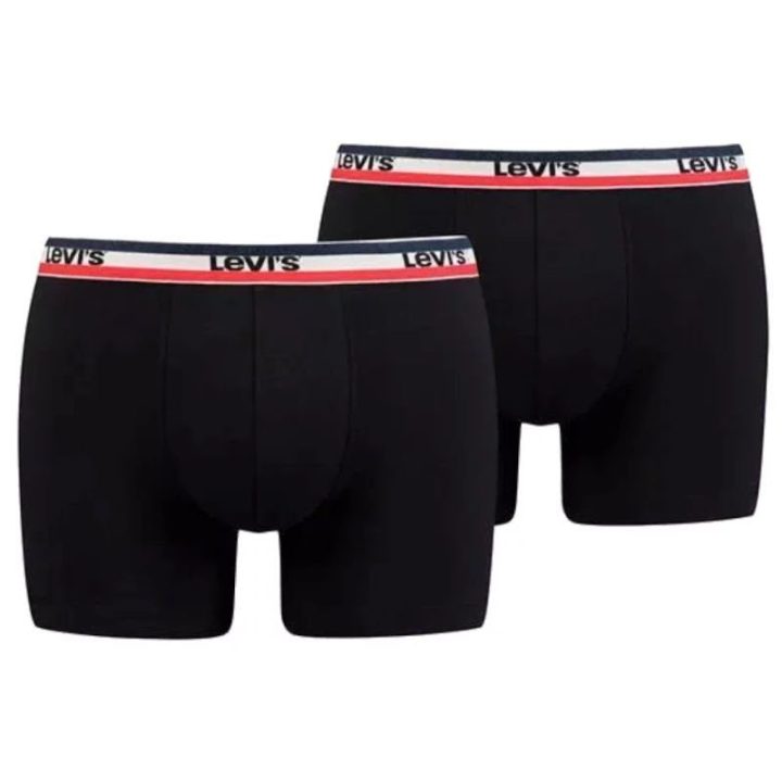 Vyriškų bokserių rinkinys su elastine juosmens juosta Levi's, 2 poros