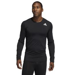 Vyriški kompresiniai marškinėliai adidas Techfit GM5038, juodi