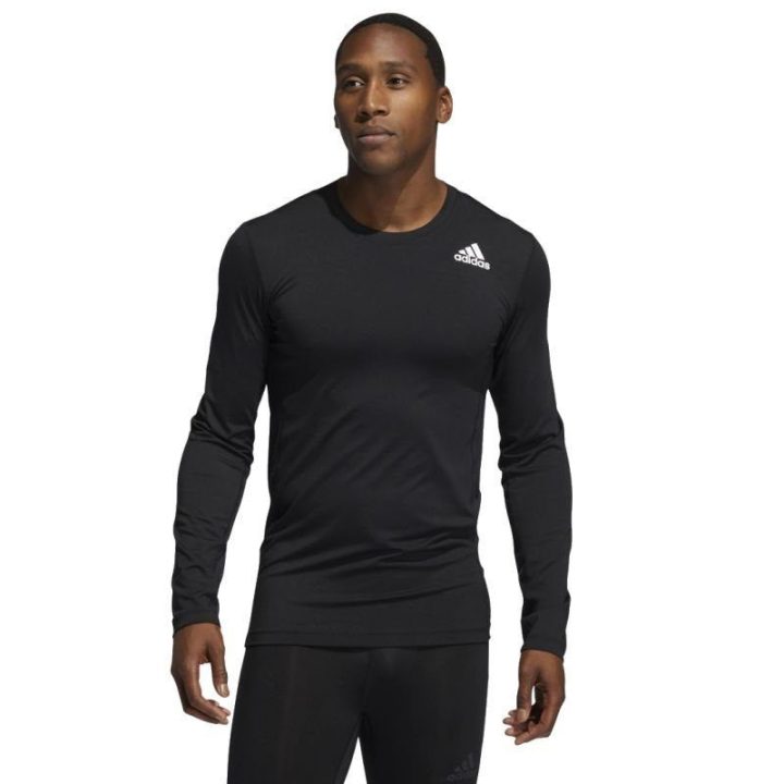 Vyriški kompresiniai marškinėliai adidas Techfit GM5038, juodi