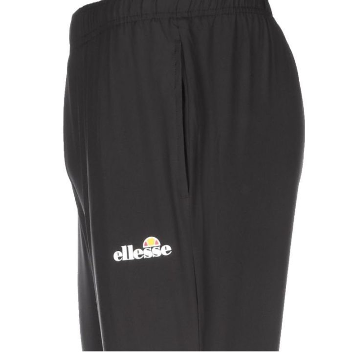 Vyriškos laisvo kirpimo sportinės kelnės Ellesse Ezio, juodos