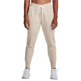 Moteriškos sportinės kelnės Under Armour Rival Fleece, smėlio