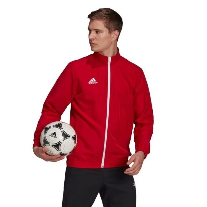 Vyriškas džemperis adidas Entrada 22 Presentation, raudonas