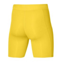 Vyriški termo šortai Nike Pro Dri-FIT Strike, geltoni