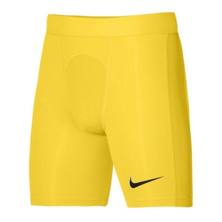 Vyriški termo šortai Nike Pro Dri-FIT Strike, geltoni