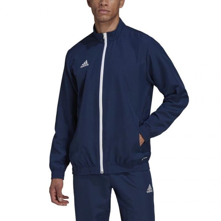 Vyriška striukė adidas Entrada 22 Presentation, tamsiai mėlyna