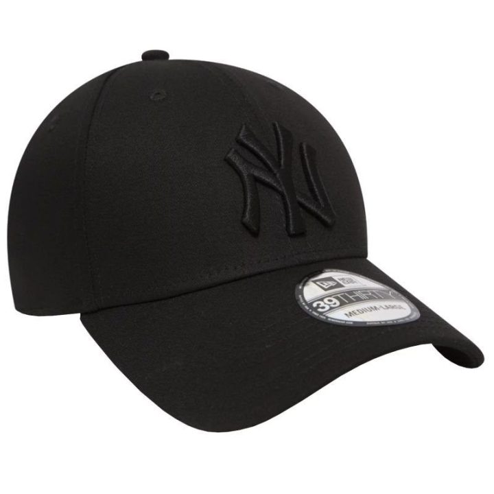 Kepurė su snapeliu New Era 39Thirty Classic New York Yankees, juoda
