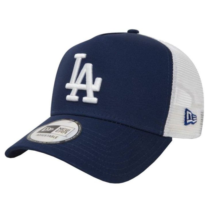 Kepurė su snapeliu New Era Los Angeles Dodgers MLB, balta