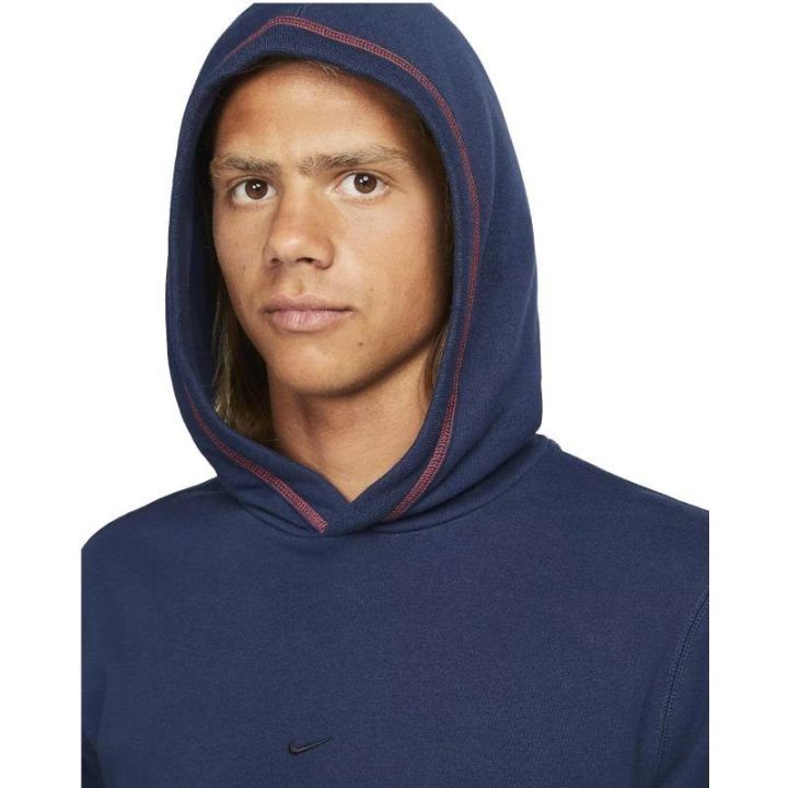 Vyriškas džemperis su gobtuvu Nike FC Fleece, tamsiai mėlynas