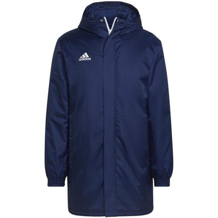 Vyriška striukė su spaudėmis adidas Entrada 22 Stadium, tamsiai mėlyna