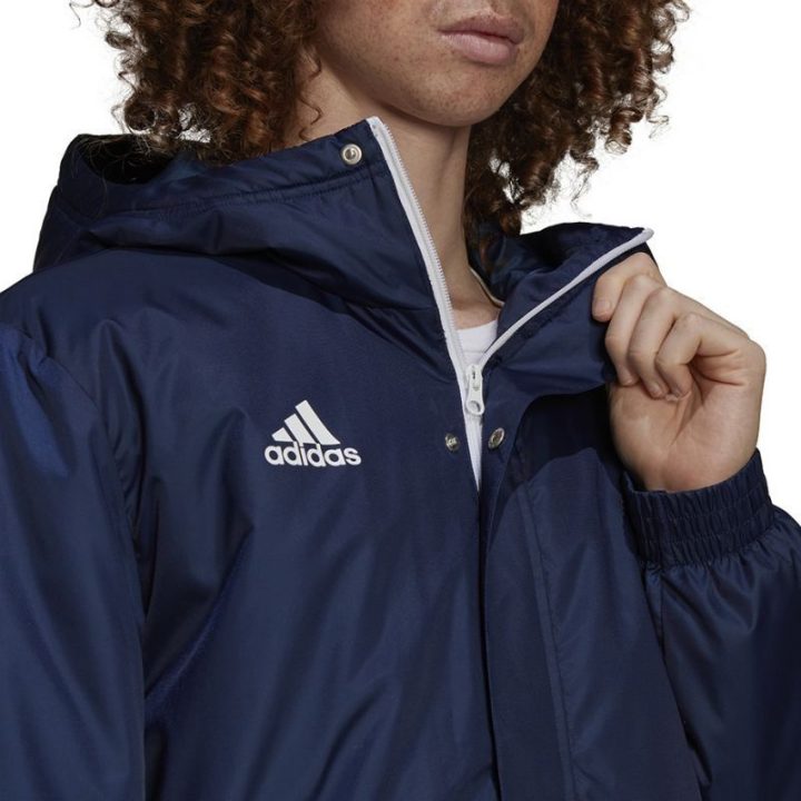 Vyriška striukė su spaudėmis adidas Entrada 22 Stadium, tamsiai mėlyna