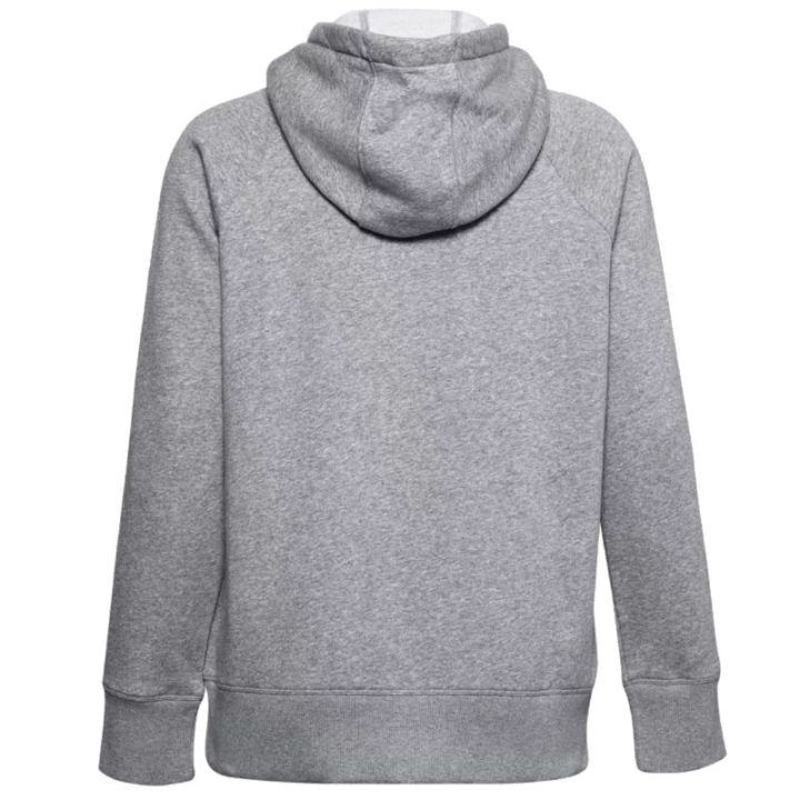 Moteriškas medvilninis džemperis Under Armour Rival Fleece, pilkas