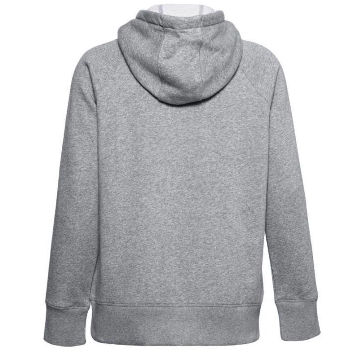 Moteriškas medvilninis džemperis Under Armour Rival Fleece, pilkas