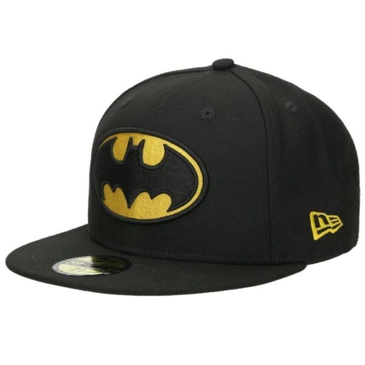 Kepurė su tiesiu snapeliu New Era Character Bas Batman, juoda