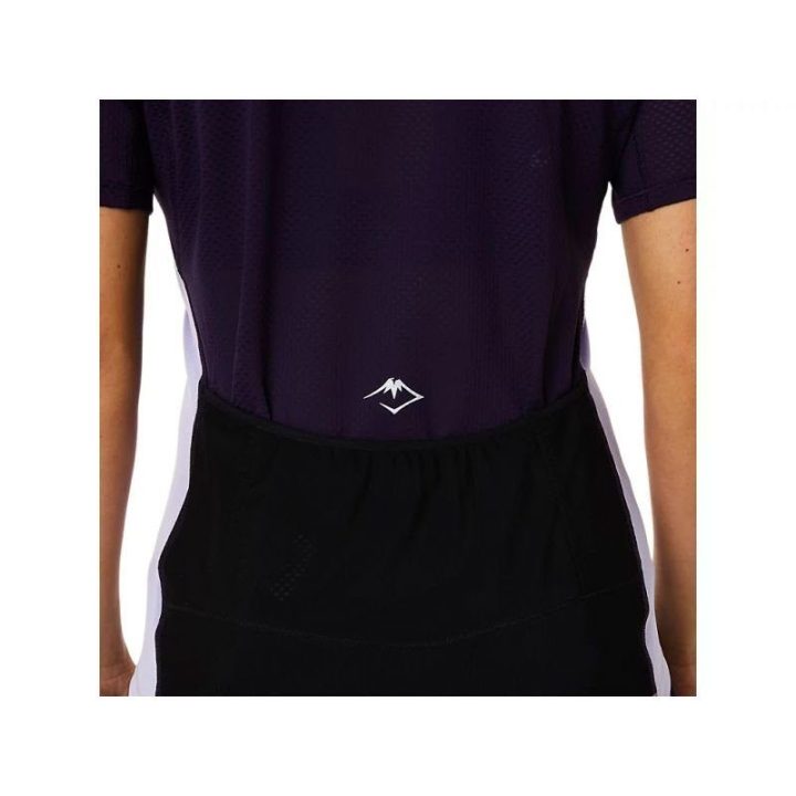 Moteriški bėgimo marškinėliai Asics Fujitrail Top Tee, violetiniai