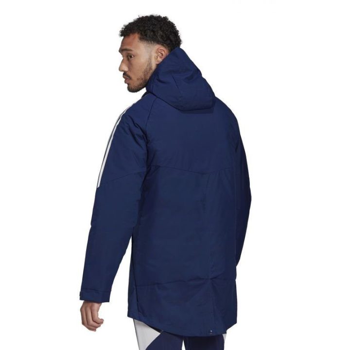 Vyriška parka su gobtuvu adidas Condivo 22 Stadium, tamsiai mėlyna