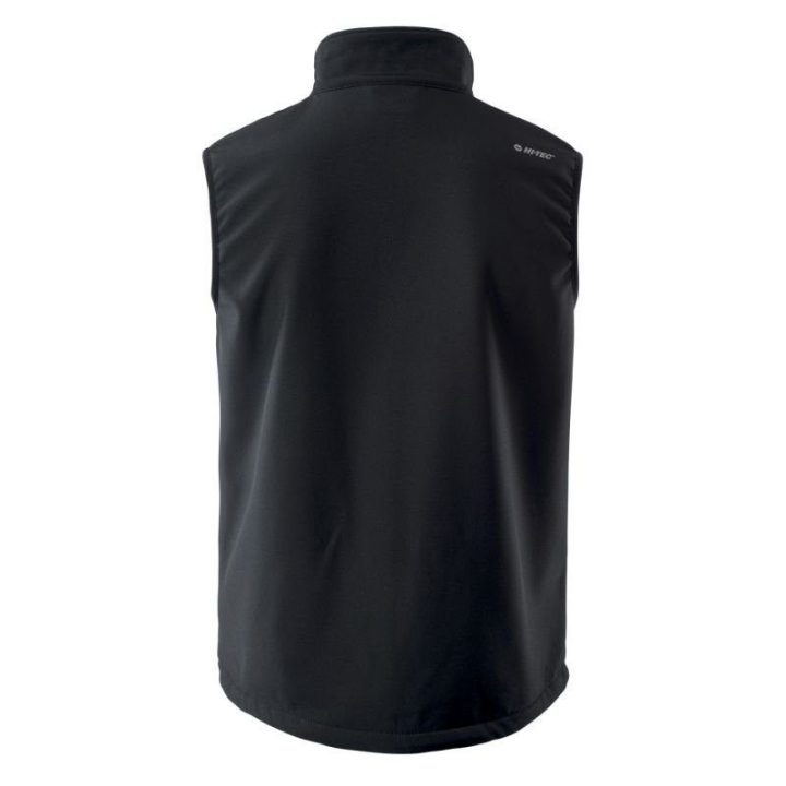 Vyriška softshell liemenė su stačia apykakle Hi-tec, juoda