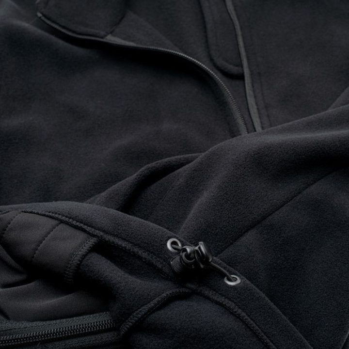 Vyriškas džemperis su užtrauktuku Magnum Essential Fleece, juodas