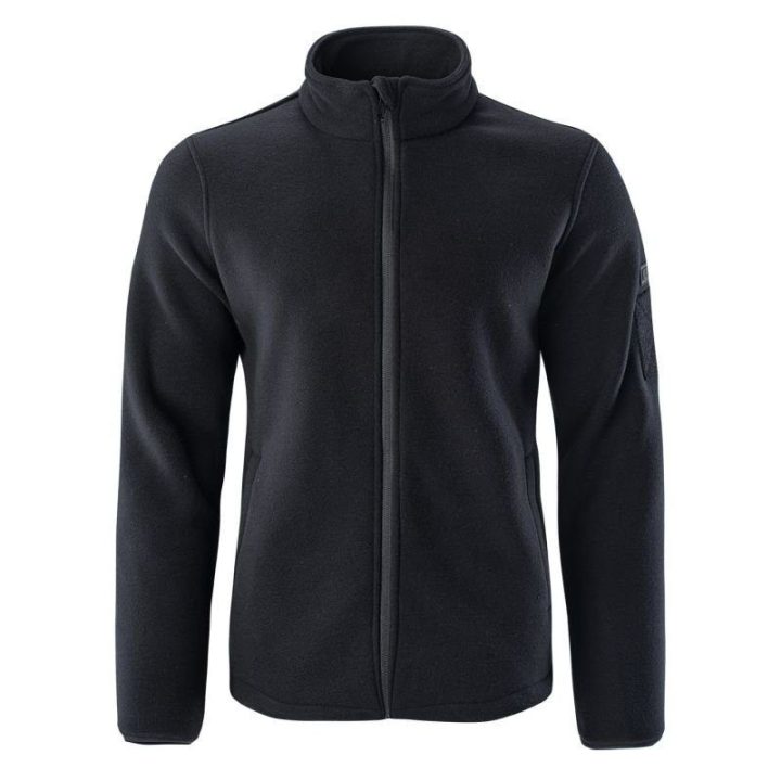 Vyriškas džemperis su užtrauktuku Magnum Essential Fleece, juodas