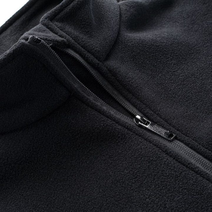 Vyriškas džemperis su užtrauktuku Magnum Essential Fleece, juodas