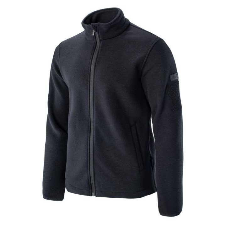 Vyriškas džemperis su užtrauktuku Magnum Essential Fleece, juodas