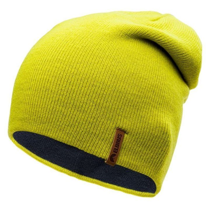Vyriška žieminė kepurė Elbrus Trend, geltona