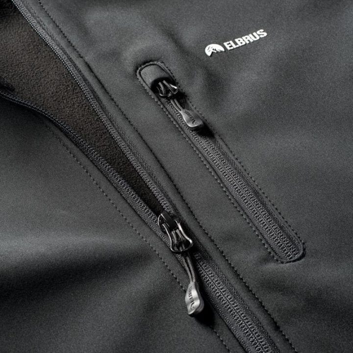 Vyriška softshell striukė Elbrus Iver, juoda