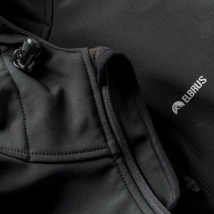 Vyriška softshell striukė Elbrus Iver, juoda