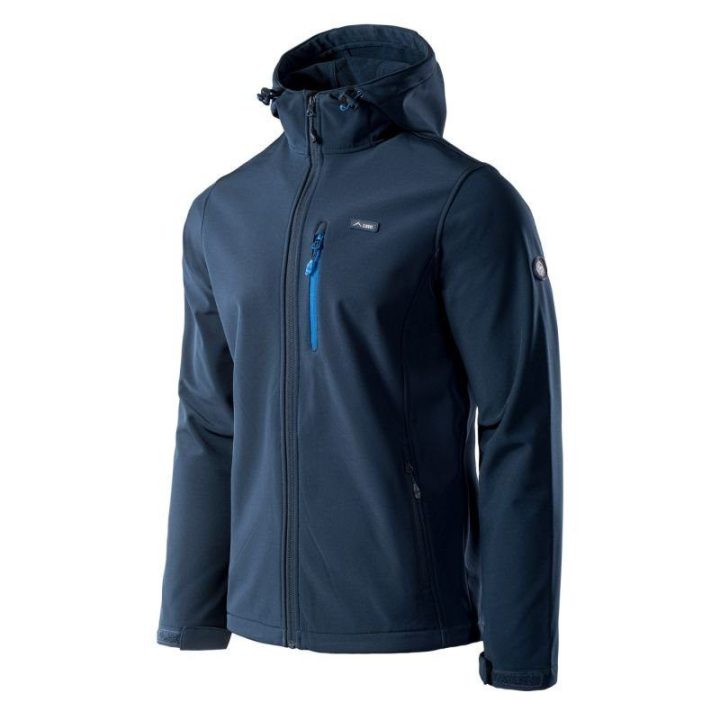 Vyriška softshell striukė Elbrus Iver, tamsiai mėlyna
