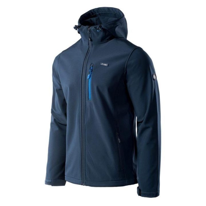 Vyriška softshell striukė Elbrus Iver, tamsiai mėlyna