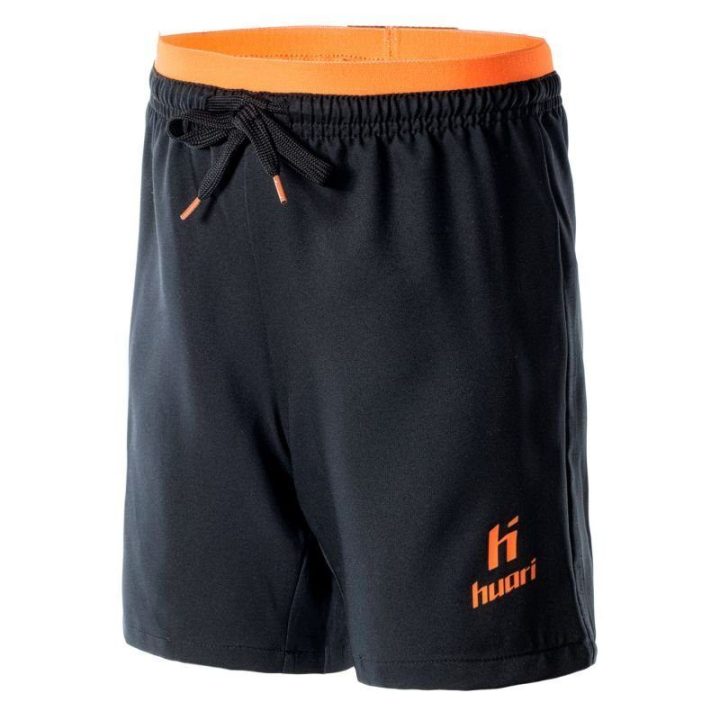 Vaikiški šortai Huari Dectis, juodi