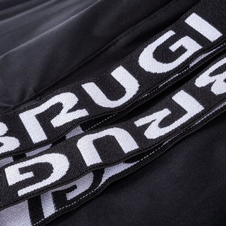Vaikiškos vandeniui atsparios sportinės kelnės Brugi, juodos