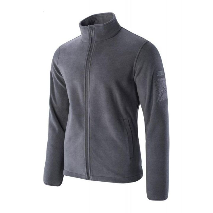 Vyriškas džemperis su aukšta apykakle Magnum Essential Fleece, pilkas
