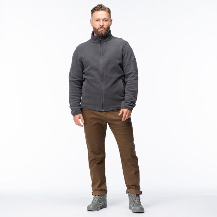Vyriškas džemperis su aukšta apykakle Magnum Essential Fleece, pilkas