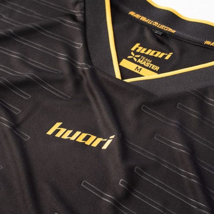 Vyriški futbolo marškinėliai be rankovių Huari Dunkey II, juodi