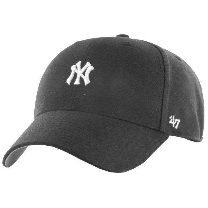 Vaikiška kepurė su snapeliu 47 Brand MLB New York Yankees, juoda