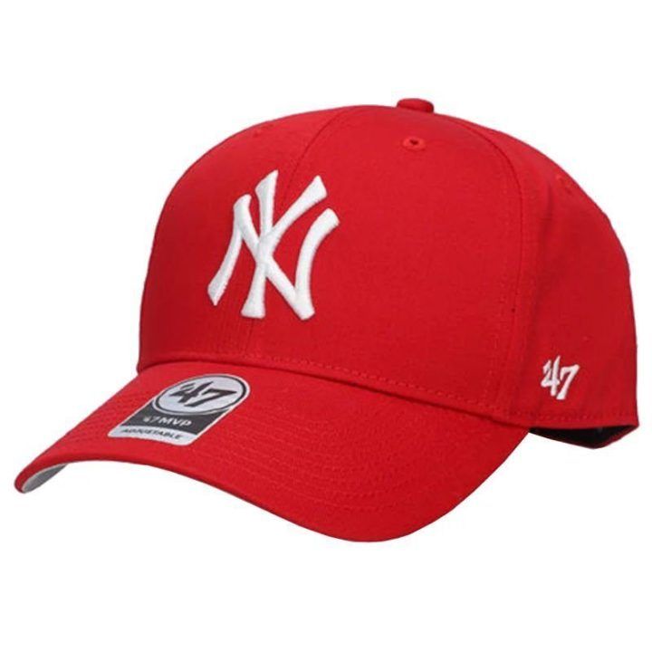 Kepurė su snapeliu vaikams 47 Brand New York Yankees, raudona