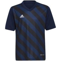 Vaikiški marškinėliai adidas Entrada 22 Graphic, tamsiai mėlyni